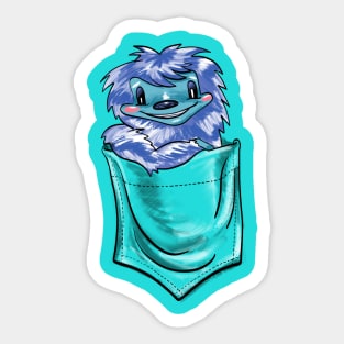 Is That a Yeti in Your Pocket? Sticker